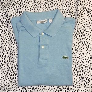 Lacoste polo light blue classic fit
